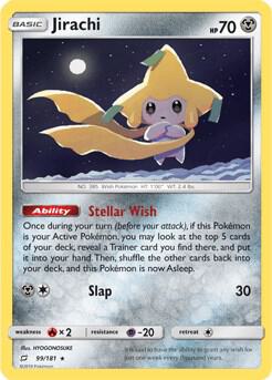 Jirachi - 99/181 [Deck Exclusives] 099/181
