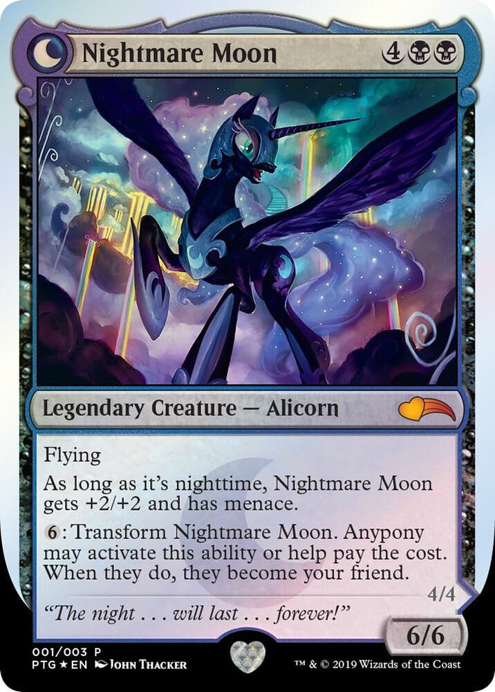 Nightmare Moon // Princess Luna [Ponies: The Galloping] 1