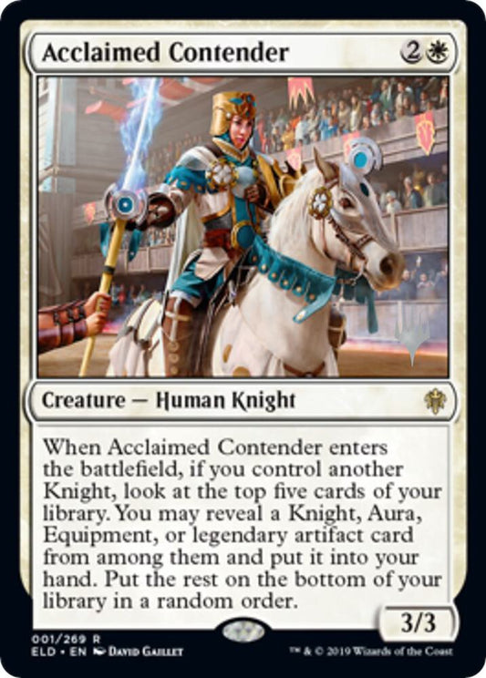 Acclaimed Contender [Promo Pack: Throne of Eldraine] 1