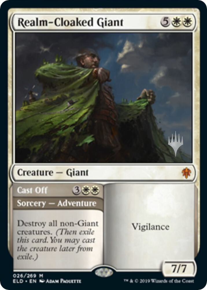 Realm-Cloaked Giant [Promo Pack: Throne of Eldraine] 26