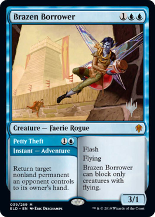 Brazen Borrower [Promo Pack: Throne of Eldraine] 39
