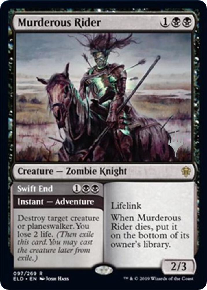 Murderous Rider [Promo Pack: Throne of Eldraine] 97