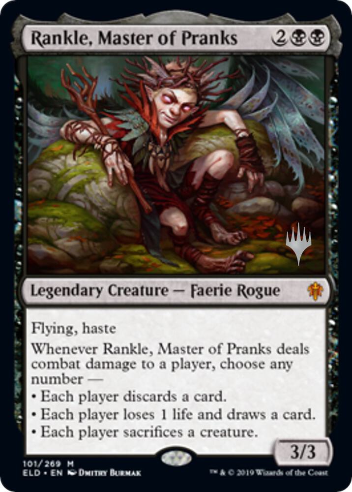 Rankle, Master of Pranks [Promo Pack: Throne of Eldraine] 101