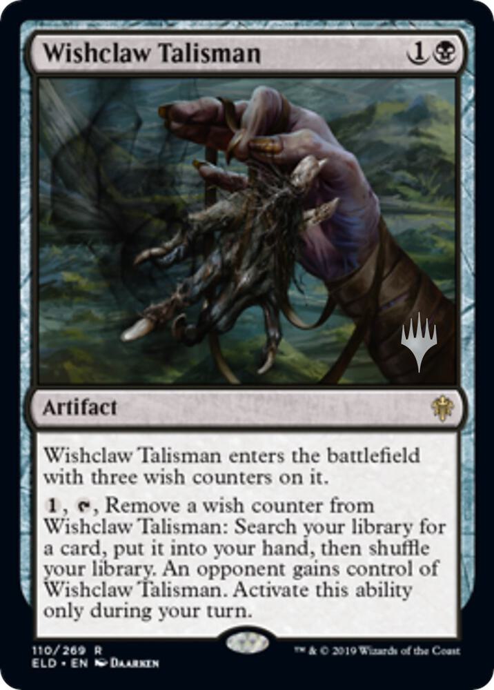 Wishclaw Talisman [Promo Pack: Throne of Eldraine] 110