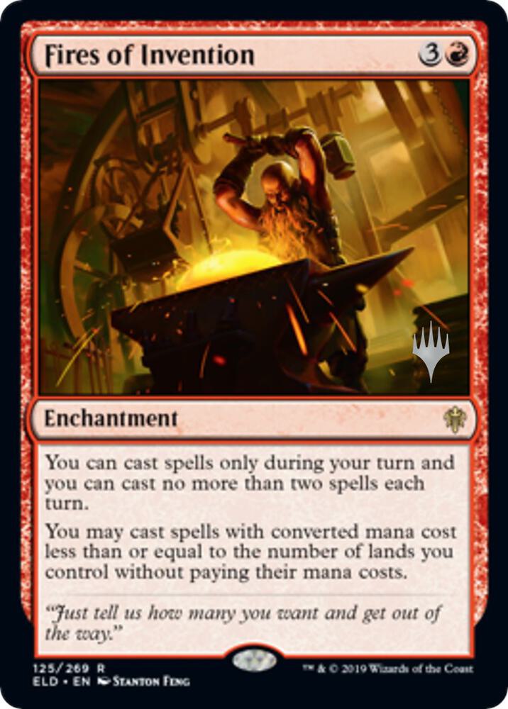Fires of Invention [Promo Pack: Throne of Eldraine] 125