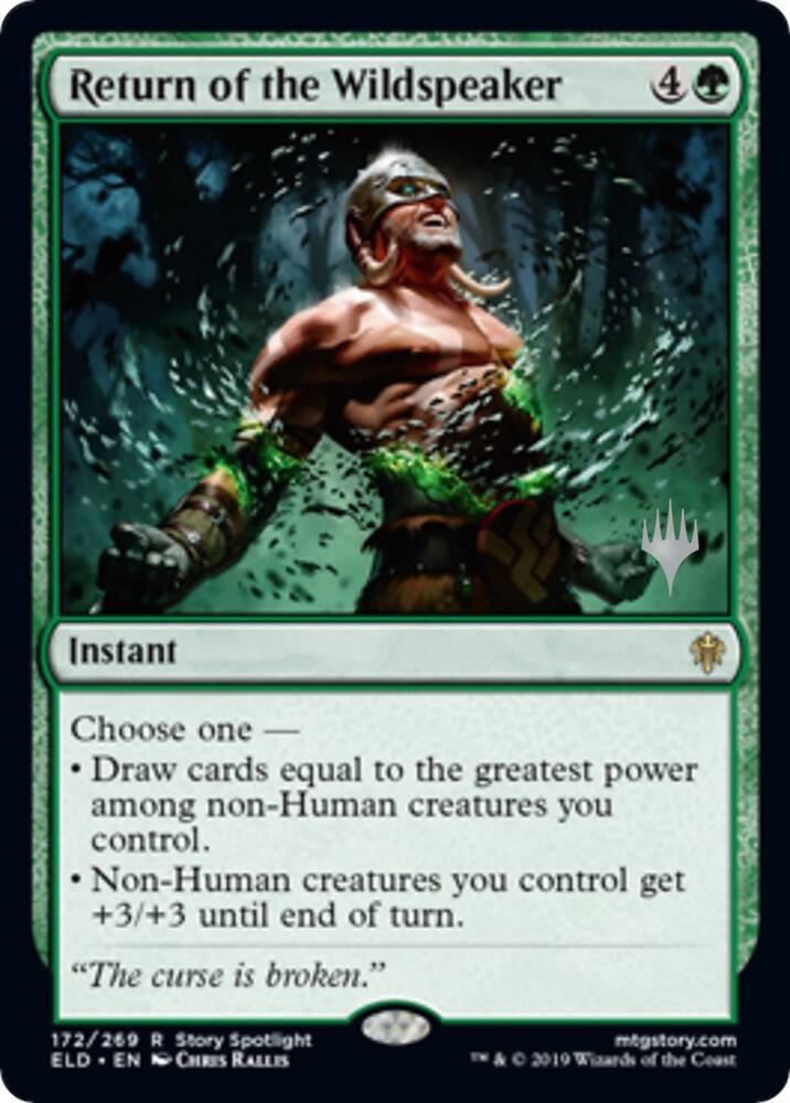 Return of the Wildspeaker [Promo Pack: Throne of Eldraine] 172