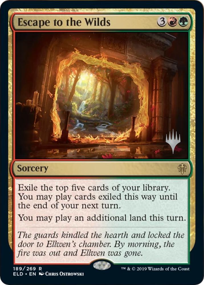 Escape to the Wilds [Promo Pack: Throne of Eldraine] 189