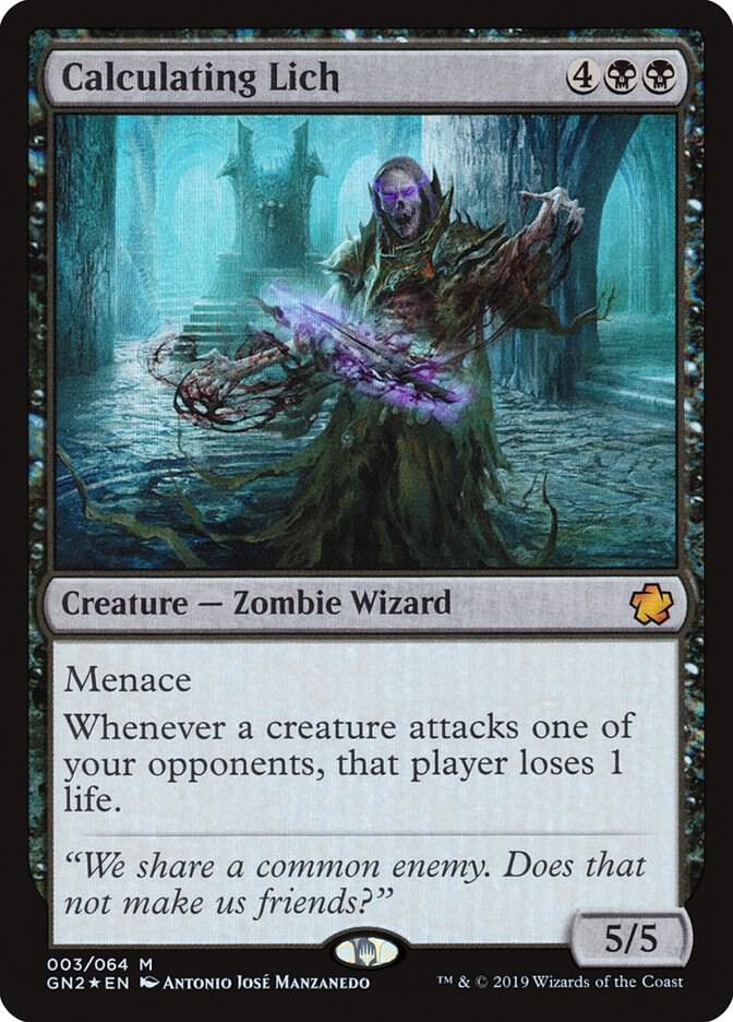 Calculating Lich [Magic Game Night 2019] 3