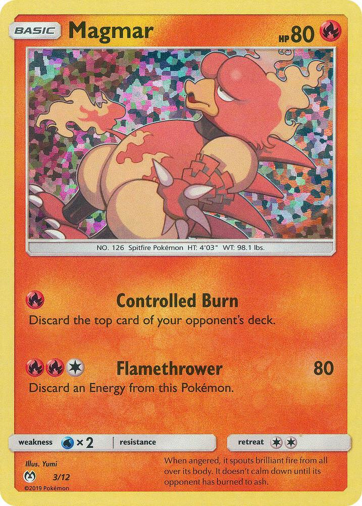 Magmar - 3/12 [McDonald's Promos 2019] 003/012