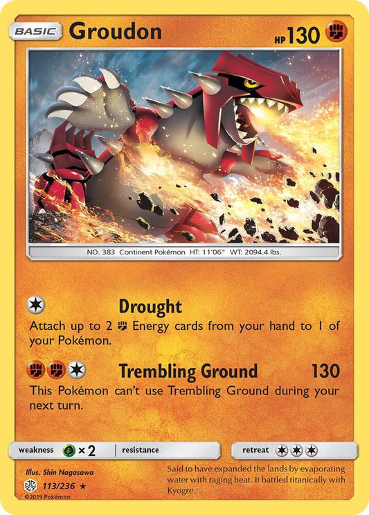 Groudon [SM - Cosmic Eclipse] 113/236
