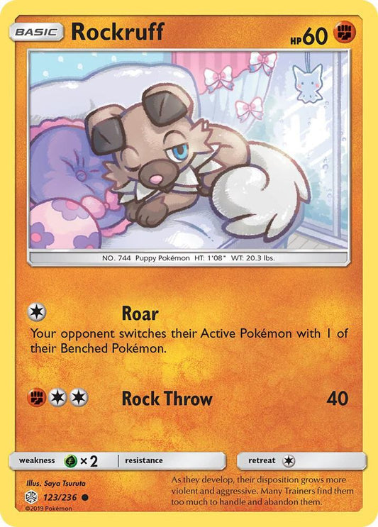 Rockruff [SM - Cosmic Eclipse] 123/236