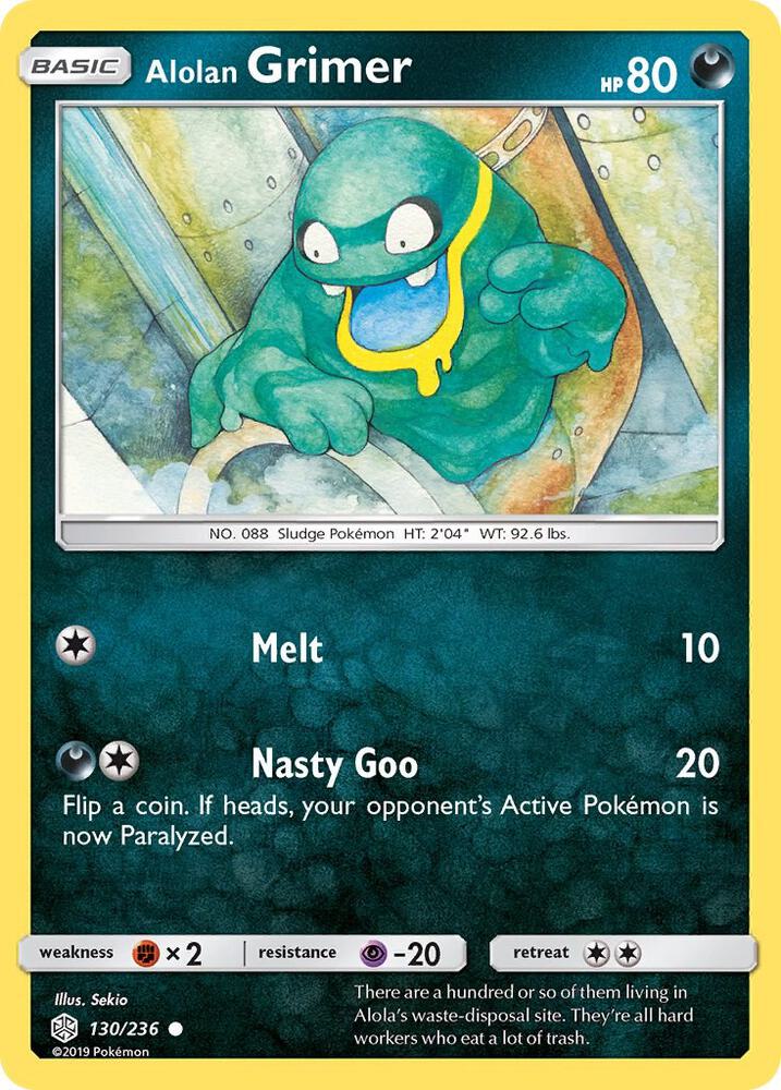 Alolan Grimer [SM - Cosmic Eclipse] 130/236