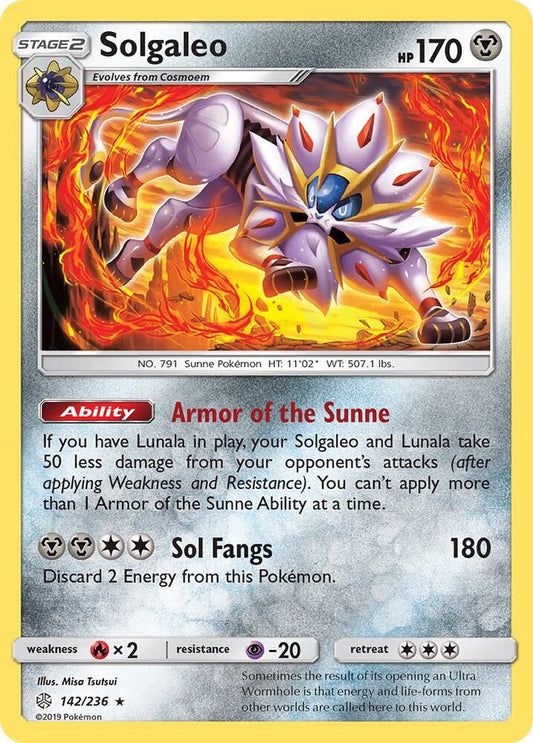 Solgaleo [SM - Cosmic Eclipse] 142/236