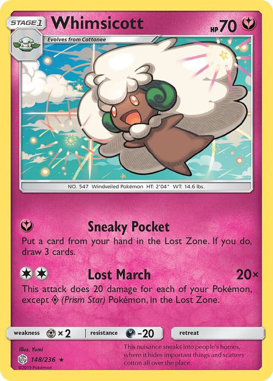 Whimsicott [SM - Cosmic Eclipse] 148/236