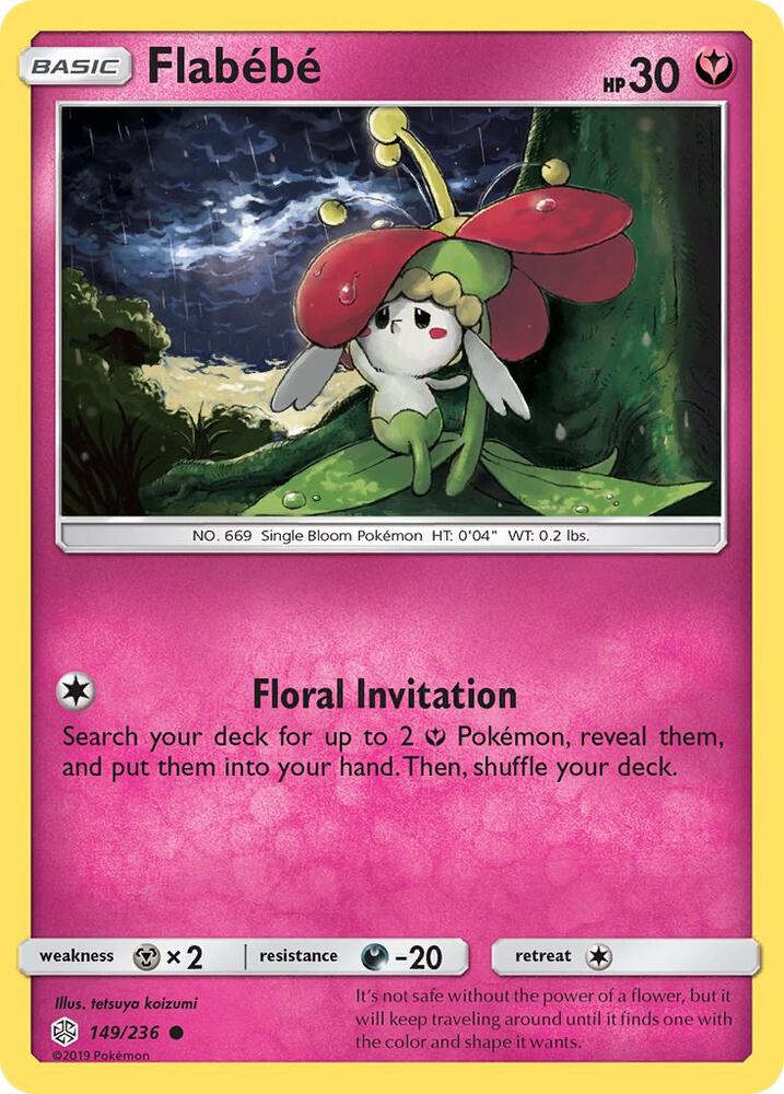 Flabebe - 149/236 [SM - Cosmic Eclipse] 149/236