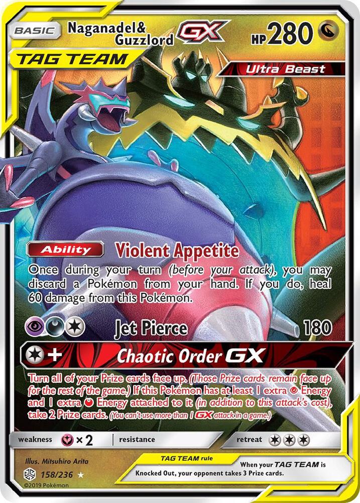 Naganadel & Guzzlord GX [SM - Cosmic Eclipse] 158/236