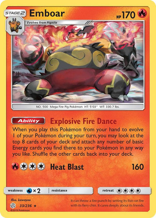Emboar [SM - Cosmic Eclipse] 33/236