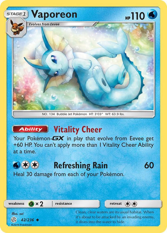 Vaporeon [SM - Cosmic Eclipse] 42/236