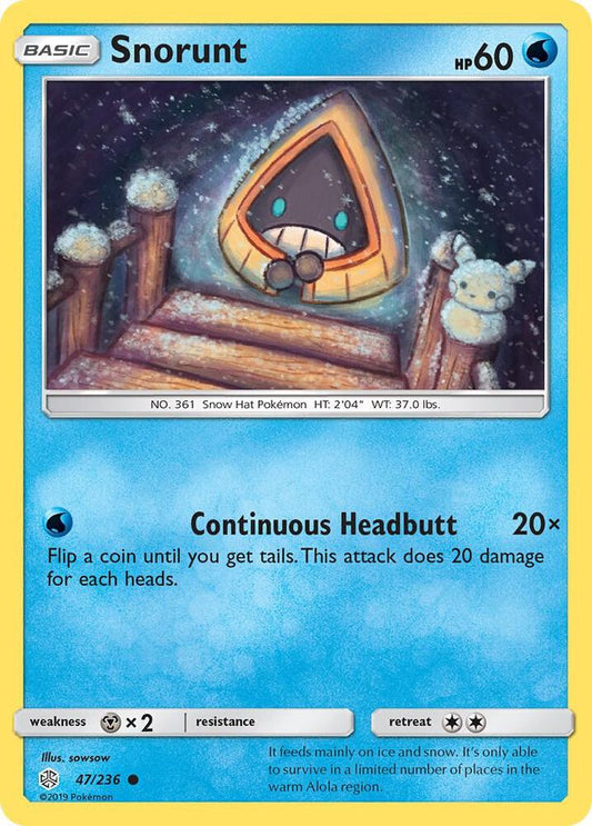 Snorunt [SM - Cosmic Eclipse] 47/236