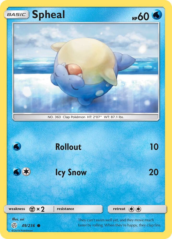 Spheal - 49/236 [SM - Cosmic Eclipse] 49/236