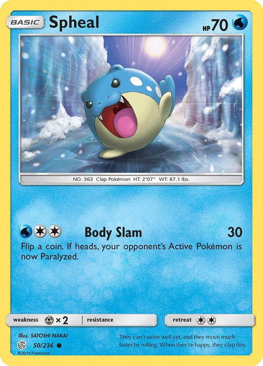 Spheal - 50/236 [SM - Cosmic Eclipse] 50/236