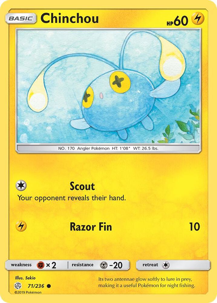 Chinchou [SM - Cosmic Eclipse] 71/236