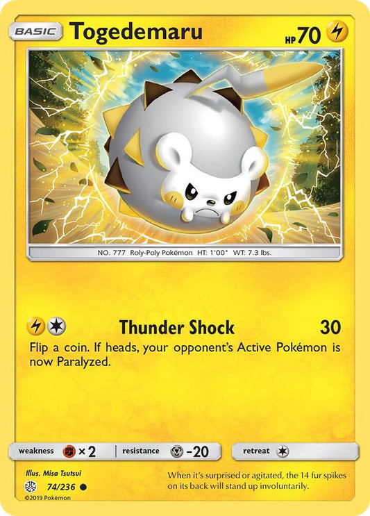 Togedemaru - 74/236 [SM - Cosmic Eclipse] 74/236