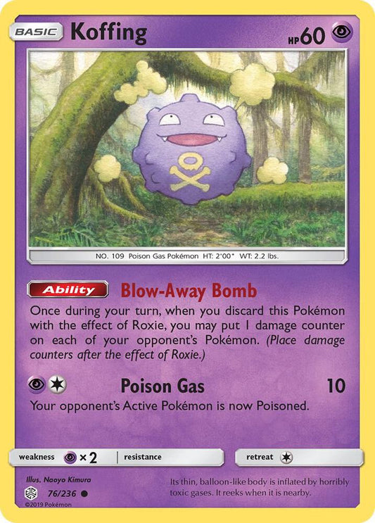 Koffing [SM - Cosmic Eclipse] 76/236