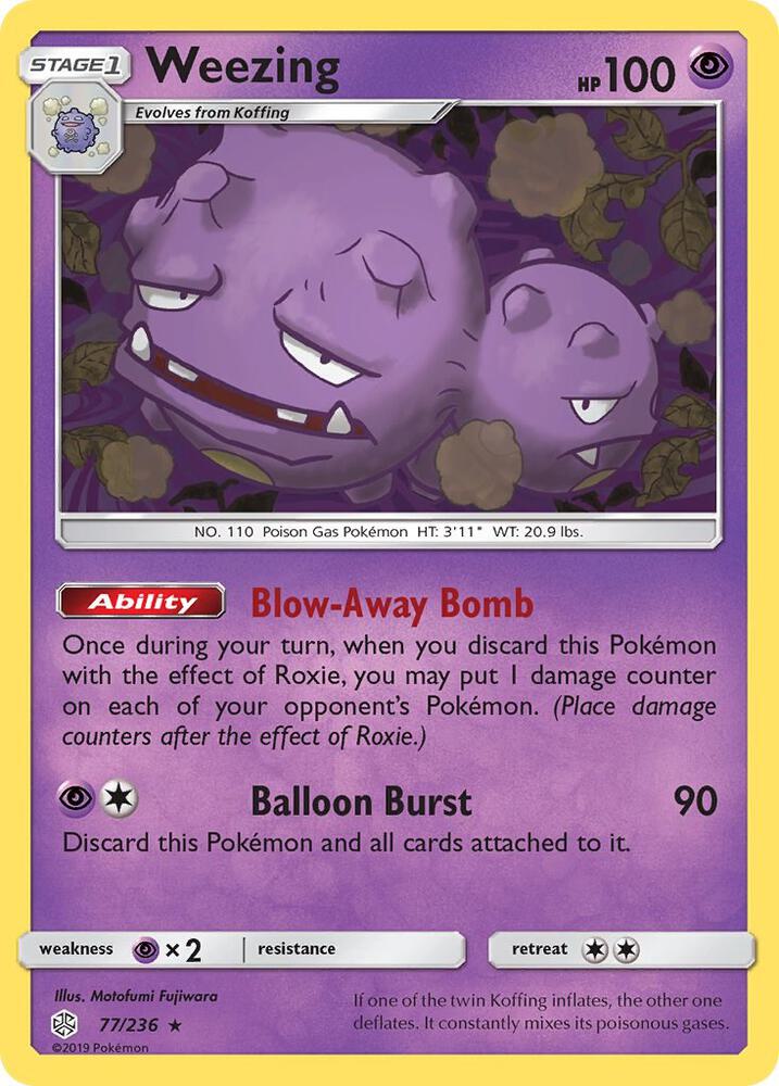 Weezing [SM - Cosmic Eclipse] 77/236