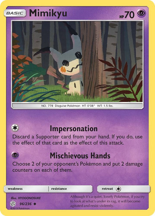 Mimikyu (96) [SM - Cosmic Eclipse] 96/236