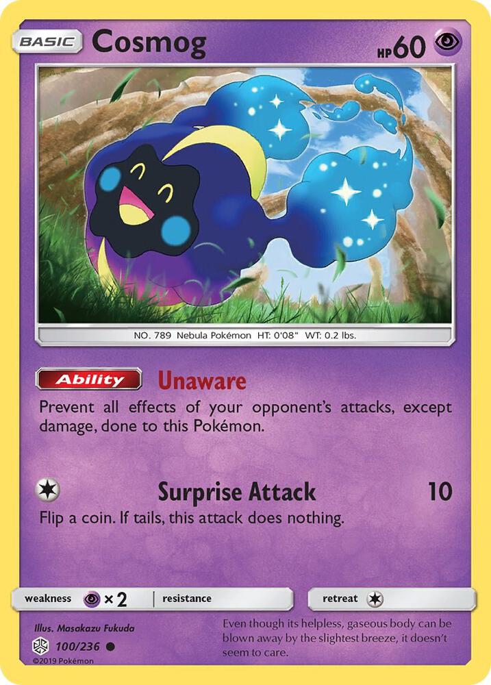 Cosmog - 100/236 [SM - Cosmic Eclipse] 100/236