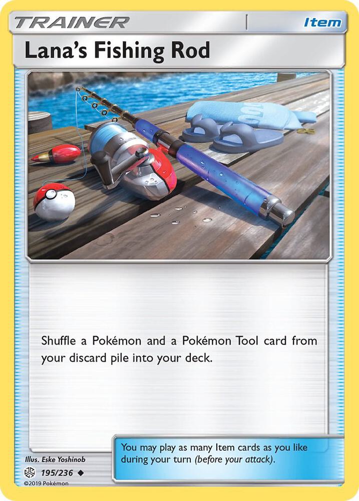 Lana's Fishing Rod [SM - Cosmic Eclipse] 195/236