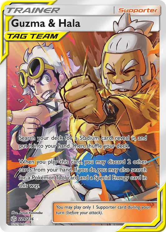 Guzma & Hala (Full Art) [SM - Cosmic Eclipse] 229/236