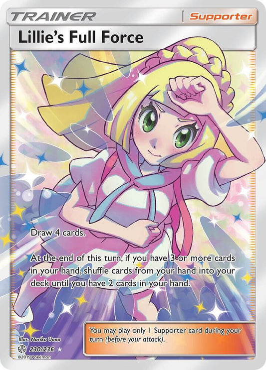 Lillie's Full Force (Full Art) [SM - Cosmic Eclipse] 230/236