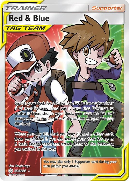 Red & Blue (Full Art) [SM - Cosmic Eclipse] 234/236