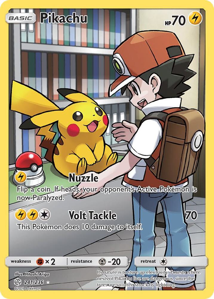Pikachu (Secret) [SM - Cosmic Eclipse] 241/236
