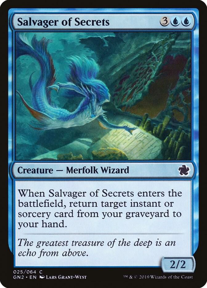 Salvager of Secrets [Magic Game Night 2019] 25