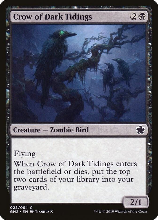 Crow of Dark Tidings [Magic Game Night 2019] 28