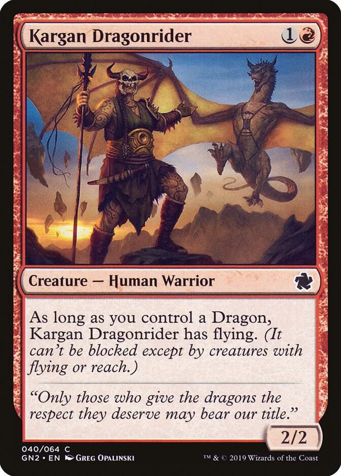 Kargan Dragonrider [Magic Game Night 2019] 40