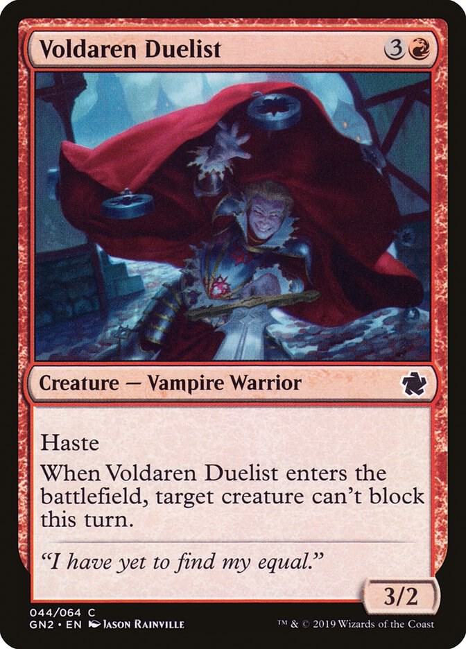Voldaren Duelist [Magic Game Night 2019] 44