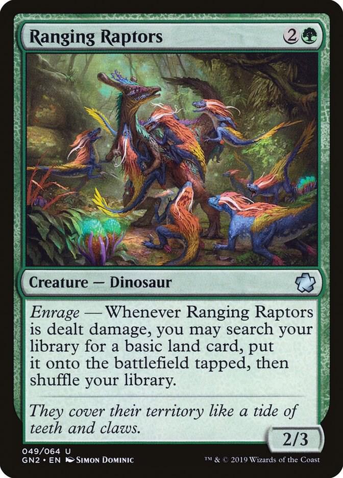 Ranging Raptors [Magic Game Night 2019] 49