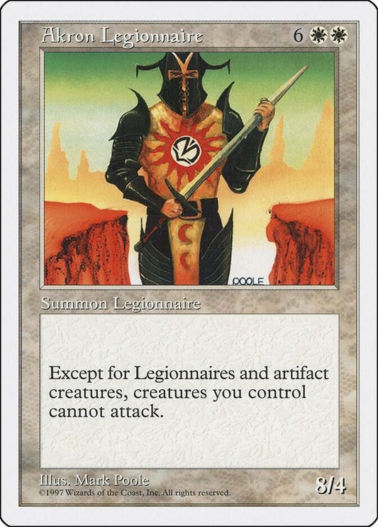 Akron Legionnaire [Fifth Edition]