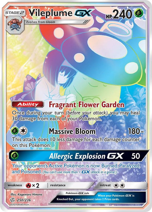Vileplume GX (Secret) [SM - Cosmic Eclipse] 250/236