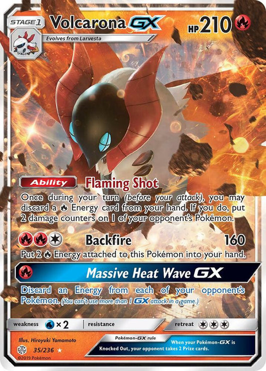 Volcarona GX [SM - Cosmic Eclipse] 35/236