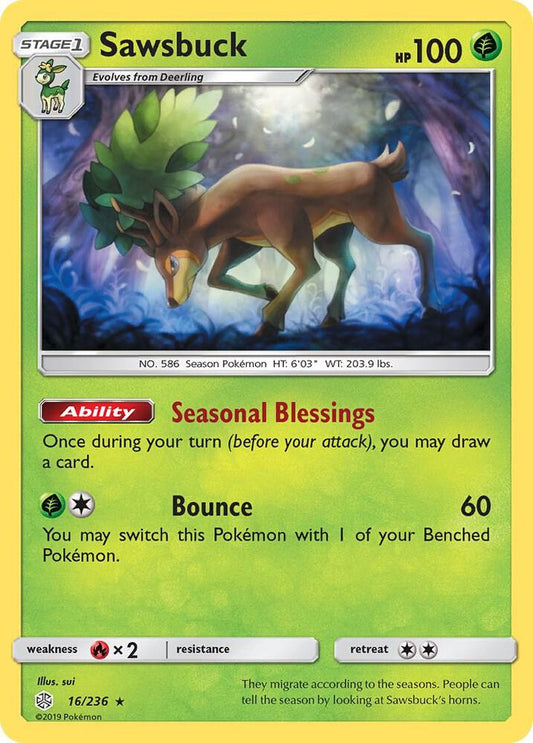 Sawsbuck [SM - Cosmic Eclipse] 16/236