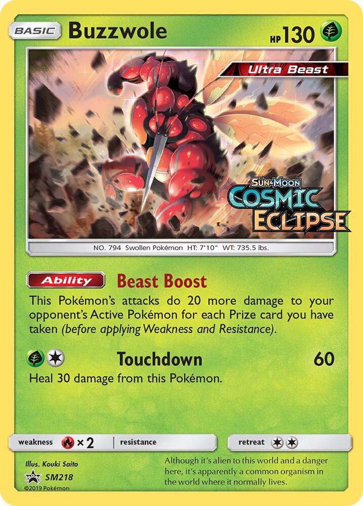 Buzzwole - SM218 (Prerelease) [SM Promos] SM218