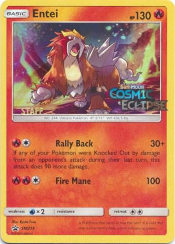 Entei - SM219 (Prerelease) [Staff] [SM Promos] SM219