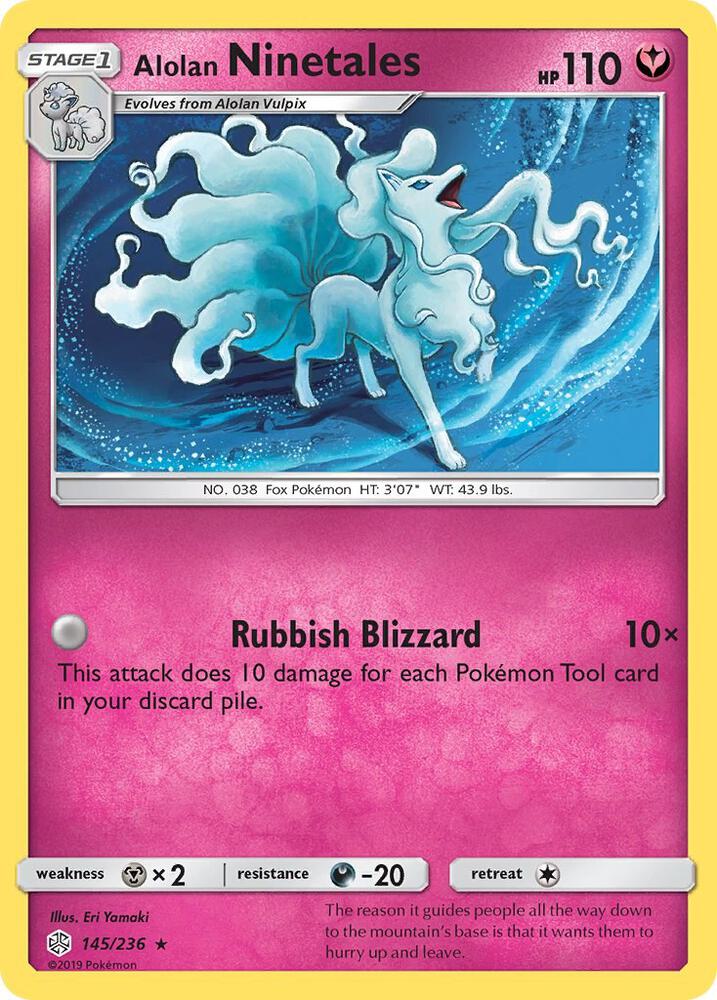 Alolan Ninetales [SM - Cosmic Eclipse] 145/236