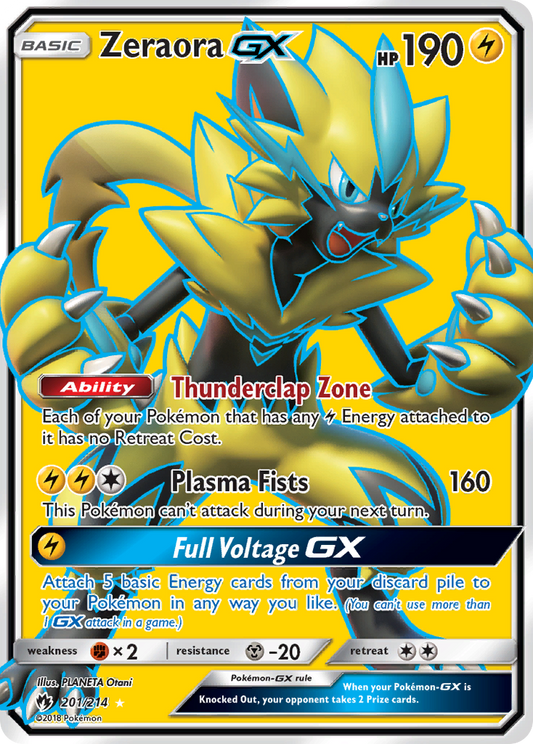 Zeraora-GX - 201/214 Lost Thunder