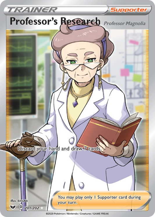 Professor's Research (Professor Magnolia) - 201/202 Sword & Shield